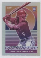 2021 Panini Chronicles Overdrive Holo Prizm Jonathan India #24 3wu
