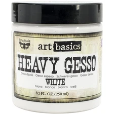 Prima Marketing 961442 Finnabair Art Basics Heavy Gesso 8.5oz-White