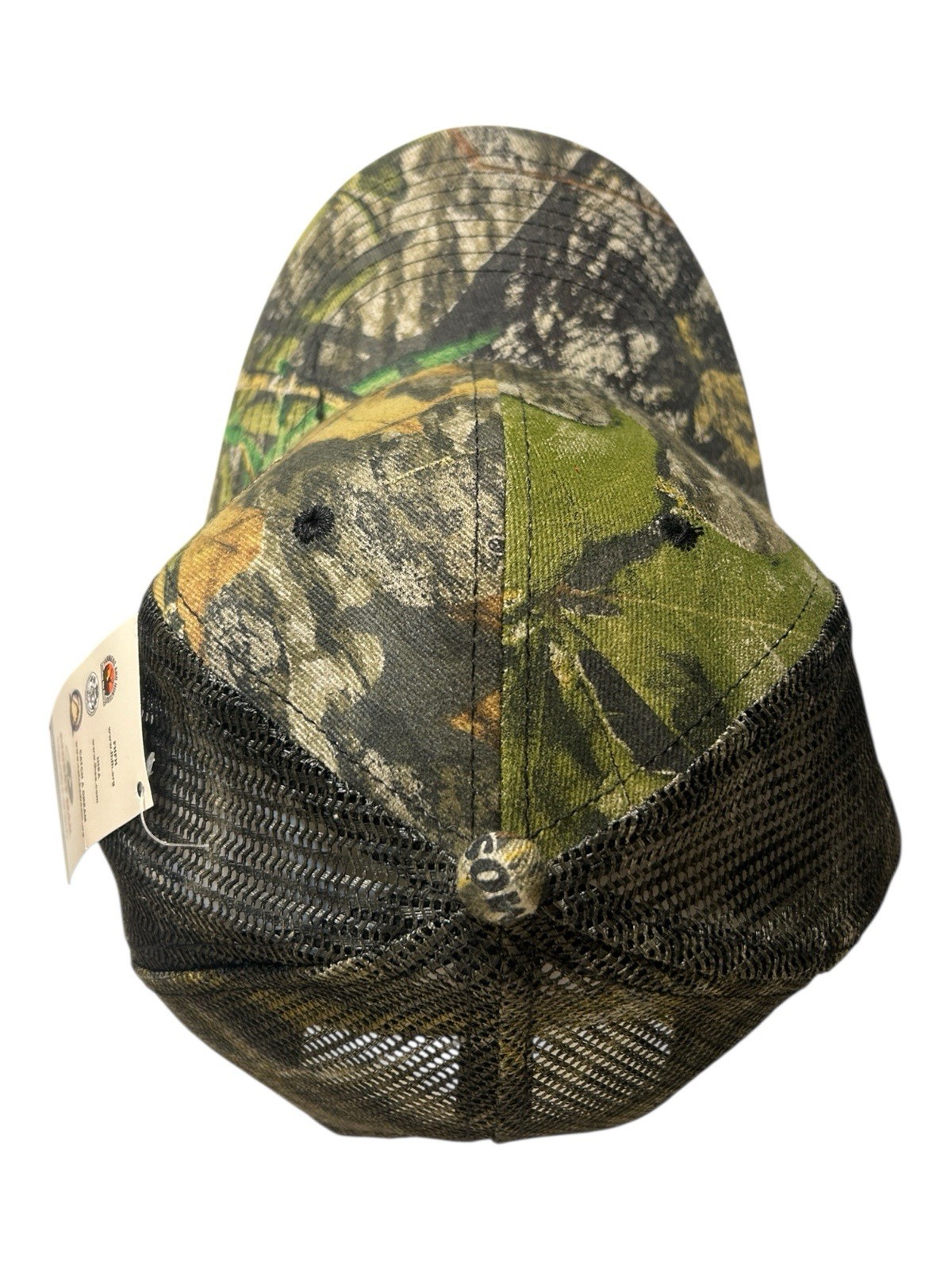 Mossy Oak Camo Trucker Snapback Hat Mesh Adjustable Hunting Outdoor