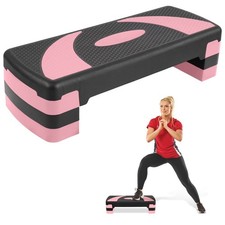 31-inch Aerobic Step Platform,Adjustable Fitness Stepper