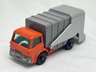 Original #7 Refuse Dump Truck Orange Regular Wheels Lesney Matchbox MINTY 🔥