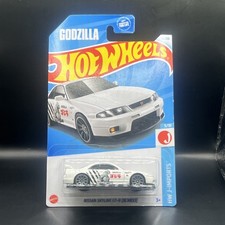 2024 Hot Wheels Godzilla Nissan Skyline GT-R R33 BCNR33 White 5/10 96/250