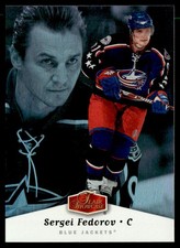 2006-07 Flair Showcase Sergei Fedorov Columbus Blue Jackets #33