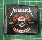 Metallica Kill 'Em All Metal Militia Officially  Licensed Rocksax Wallet