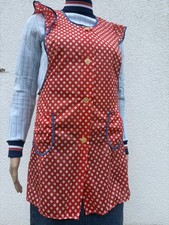 alte DDR Dederon Nylon Kittelsch&uuml;rze   Sch&uuml;rze vintage