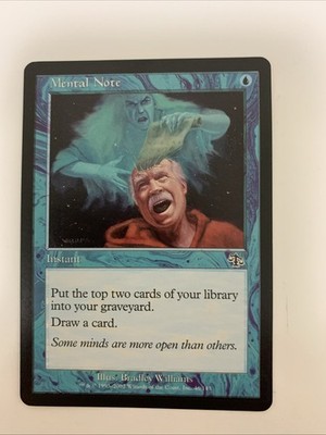 MTG NM Mental Note Judgment Free Shipping In The US With Tracking