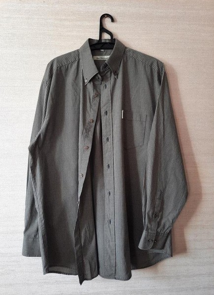 Men Ben Sherman Shirt Grey 40 /L / 48 #5RTZ