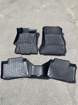 WeatherTech FloorLiner Subaru 12-16 Impreza, 13-14 XV - Black 1st Row & Rear 