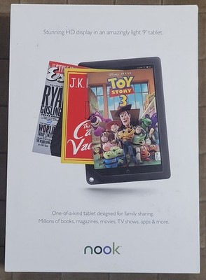 Barnes & Noble Nook HD+ 32GB, Wi-Fi, 9in - Slate (Read Description)