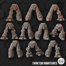 Trattore Miniatures - Supersoldato Cyborg Gambe