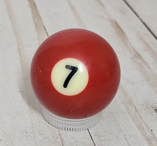 Vintage VTG Replacement 1.5" Mini Billiard Pool Ball 7 Solid Maroon