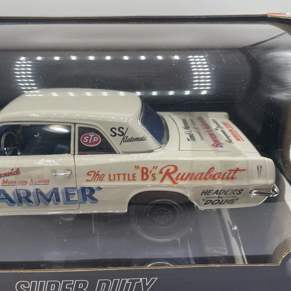 Pontiac Super Duty Arnie Beswick Highway 61 1963 escala 1:18 diecast Foto 3 de 4