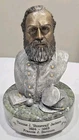 FJ Barnum Stonewall Jackson Pewter Bust On Marble Base 6" LE 10/1250 Signed