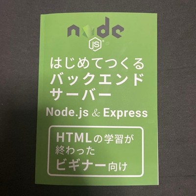 Node.js & Express Backend Server Book for Beginners, HTML Skills Needed