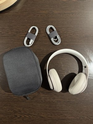Beats by Dr. Dre Studio Pro Sandstone Noise-Cancelling Headphones with Case
