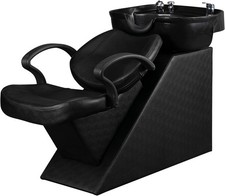 Professional Salon Shampoo Chair with Oversized Bowl Hair Wash Chair for Spa New