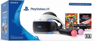 PlayStation VR - Borderlands 2 and Beat Saber Bundle Open Box - Excellent Condit