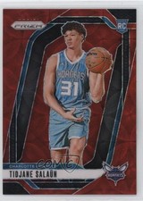 2024-25 Panini Prizm Choice Red Prizm 56/88 Tidjane Salaun #262 rf2