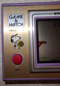 Nintendo Snoopy Tennis Game and Watch SP-30 1982, tested and working
