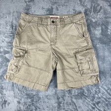 Vintage Mossimo Cargo Shorts Adult 36 Y2K Ripstop Khaki Mens