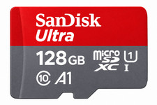 SanDisk Ultra 128GB microSDXC Class 10 UHS-I 120 MB/s Memory Card  SD Adapter
