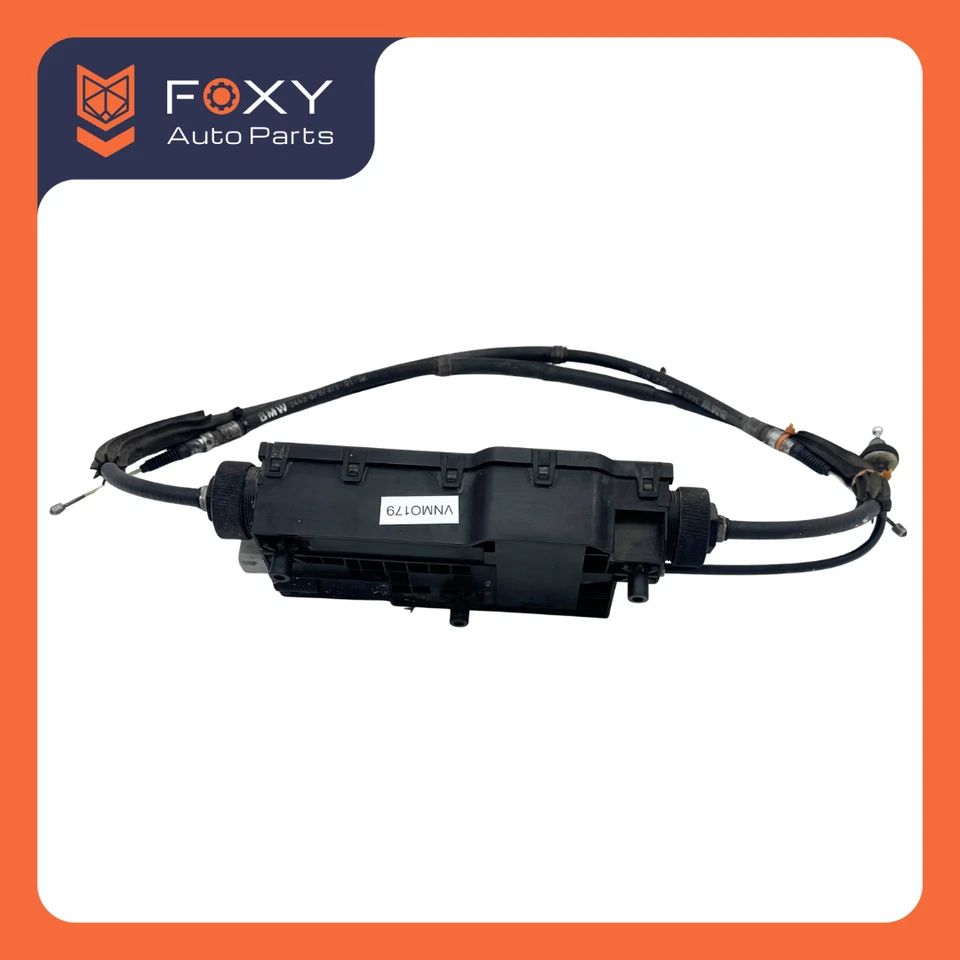 09-15 BMW 750i F01 02 Actuador electrónico de freno de estacionamiento de emergencia con cable OEM Foto 4 de 4