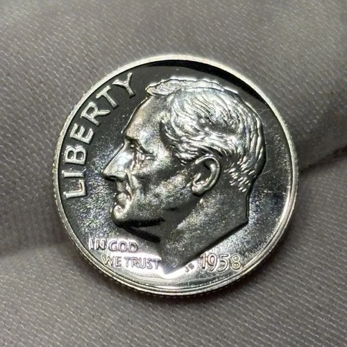 1958 10C (Proof) Roosevelt Dime