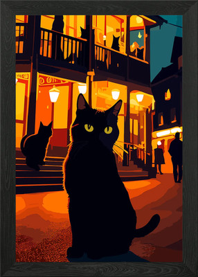 ästhetischer Lofi Dampf gerahmtes Wandbild Poster Leinwanddruck Bild