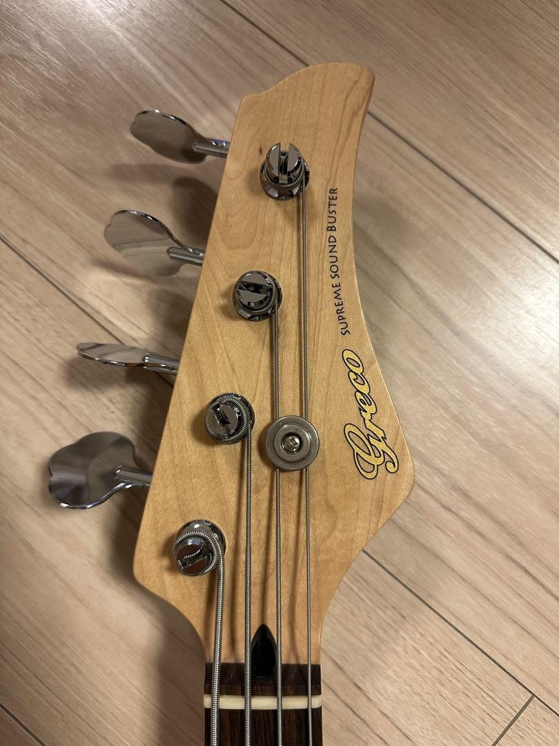 greco supreme sound buster 日本製 ベース greco supreme sound buster 日本製 ベース Greco Supreme Sound