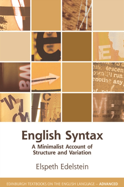 English Syntax 9781474425520 Elspeth Edelstein - Free Tracked Delivery