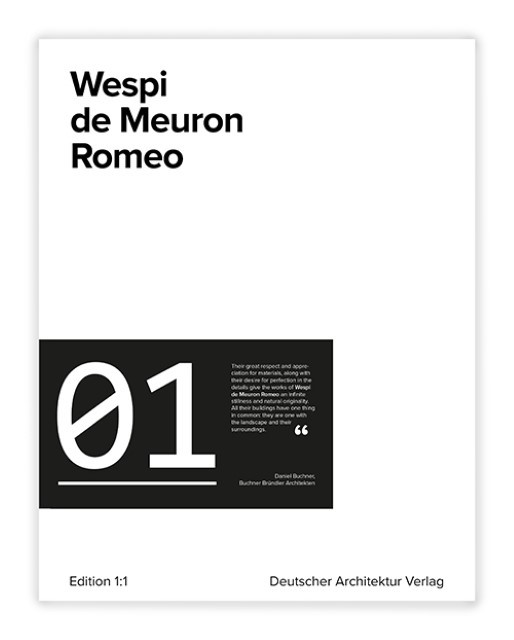 Wespi de Meuron Romeo Deutscher Architektur Verlag - Bild 2