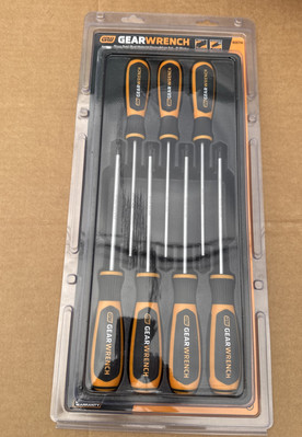 GEARWRENCH 7 Pc. Torx Dual Material Screwdriver Set - 80071H