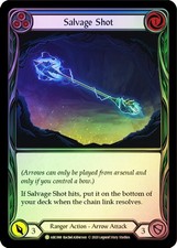 FAB  RAINBOW FOIL  Salvage Shot (Blue)  - Arcane Rising (Unlimited) Card # 068
