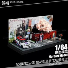 1/64 Sakura Street Handmade Scene Model  scene model (NO  CAR or dolls)