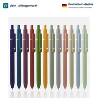 Gelstifte 0,5 Mm Schnell Trocknend Schwarze Tinte Feine Spitze 12 StüCk BüRo
