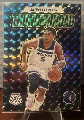 2024-25 Mosaic ~ ANTHONY EDWARDS ~ Thunder Road Green Mosaic ~ Timberwolves  