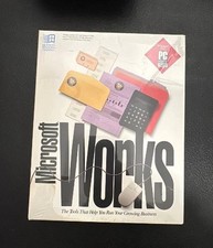 Microsoft Works 2.0 Vintage Software
