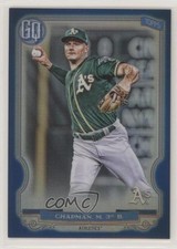 2020 Topps Gypsy Queen Box Topper Chrome Indigo Refractor /150 Matt Chapman ni4