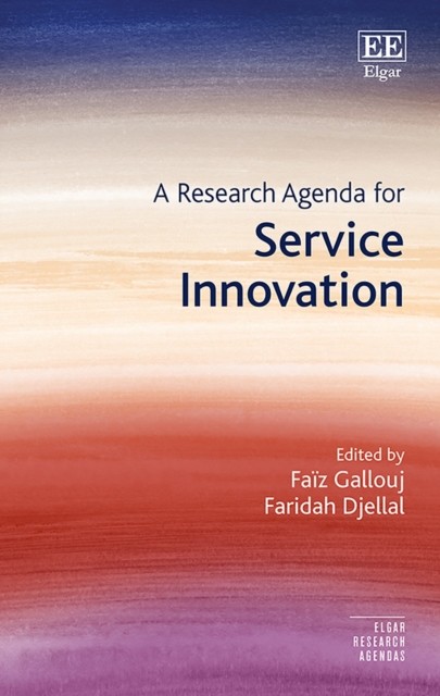 A Research Agenda for Service Innovation by Faïz Gallouj PAPERBACK 9781789907728