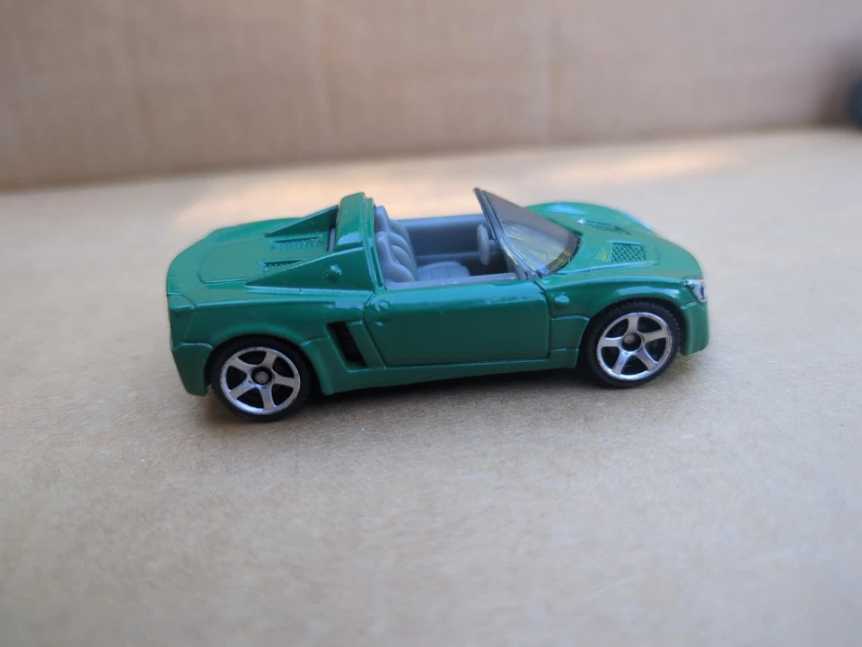 2002 Matchbox Opel Speedster 1:55, Green Loose Die Cast - Image 4 of 4