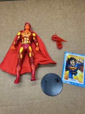 #ad DC Justice League Task Force SUPERMAN 7quot; Action Figure McFarlane Platinum loose $19.00