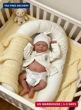 Anano Reborn Baby Dolls Silicone Full Body Boy 18 Inch  Realistic Silicone Babi