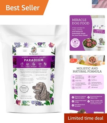 Nutrient-Dense Dog Food Mix, Vegetable Flavor: 6 lbs Low Carb & Grain-Free