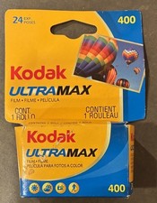 NIB Kodak UltraMax 400 Color Negative Film 35mm Roll Film, 24 Exposures 