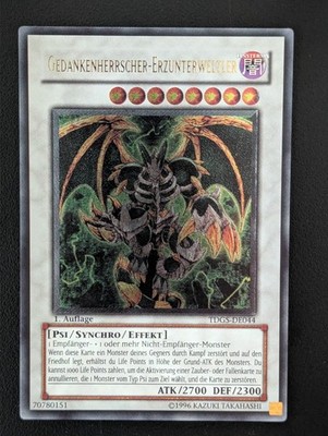 Gedankenherrscher-Erzunterweltler TDGS-DE044 Ultimate Rare Deutsch NM Yugioh