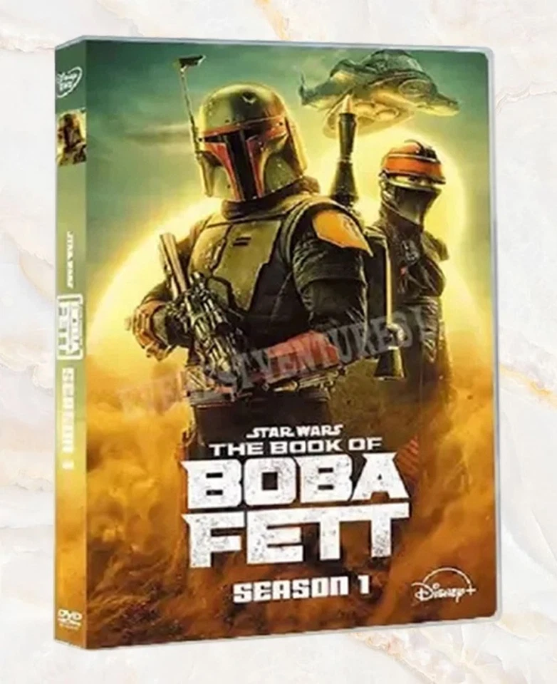 Star Wars The Book of Boba Fett: TV Series Season 1 (DVD 2-Disc Box Set) NEW
