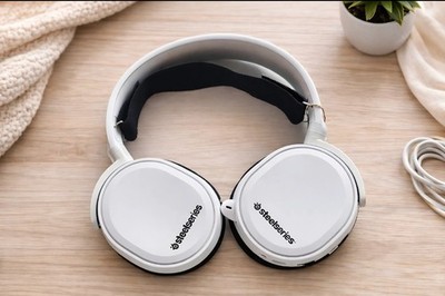 SteelSeries Arctis 3 Over-Ear Headset mit Boom-Mikrofon 3,5mm Weiß/Schwarz