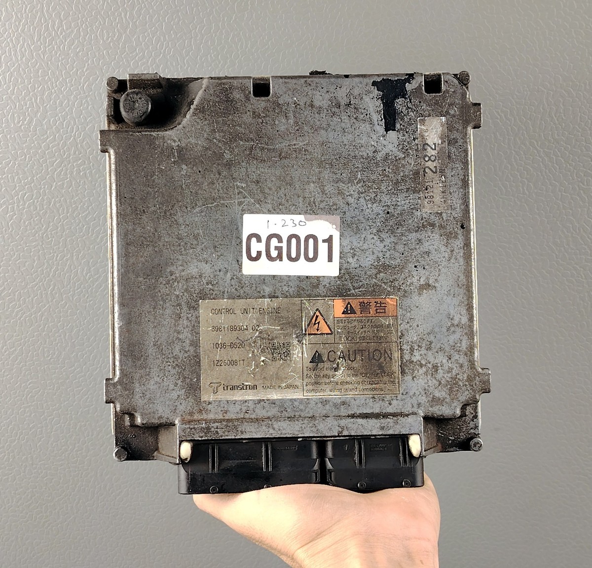 ISUZU NPR 4HK1E5N TRUCK EURO 5 ENGINE CONTROL MODULE ECU ECM ECD 