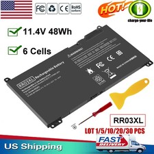   LOT RR03XL Laptop Battery For HP ProBook 430 440 450 455 470 G4 G5 851477-421