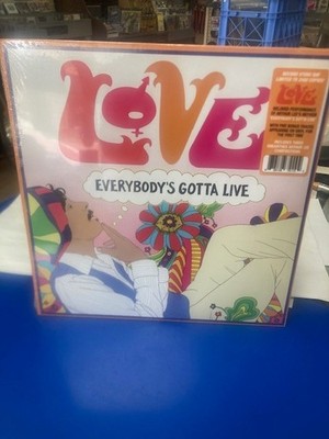 LOVE - Everybody's Gotta Live ARTHUR LEE LP Sealed LIMITED to 2500 copies RSD
